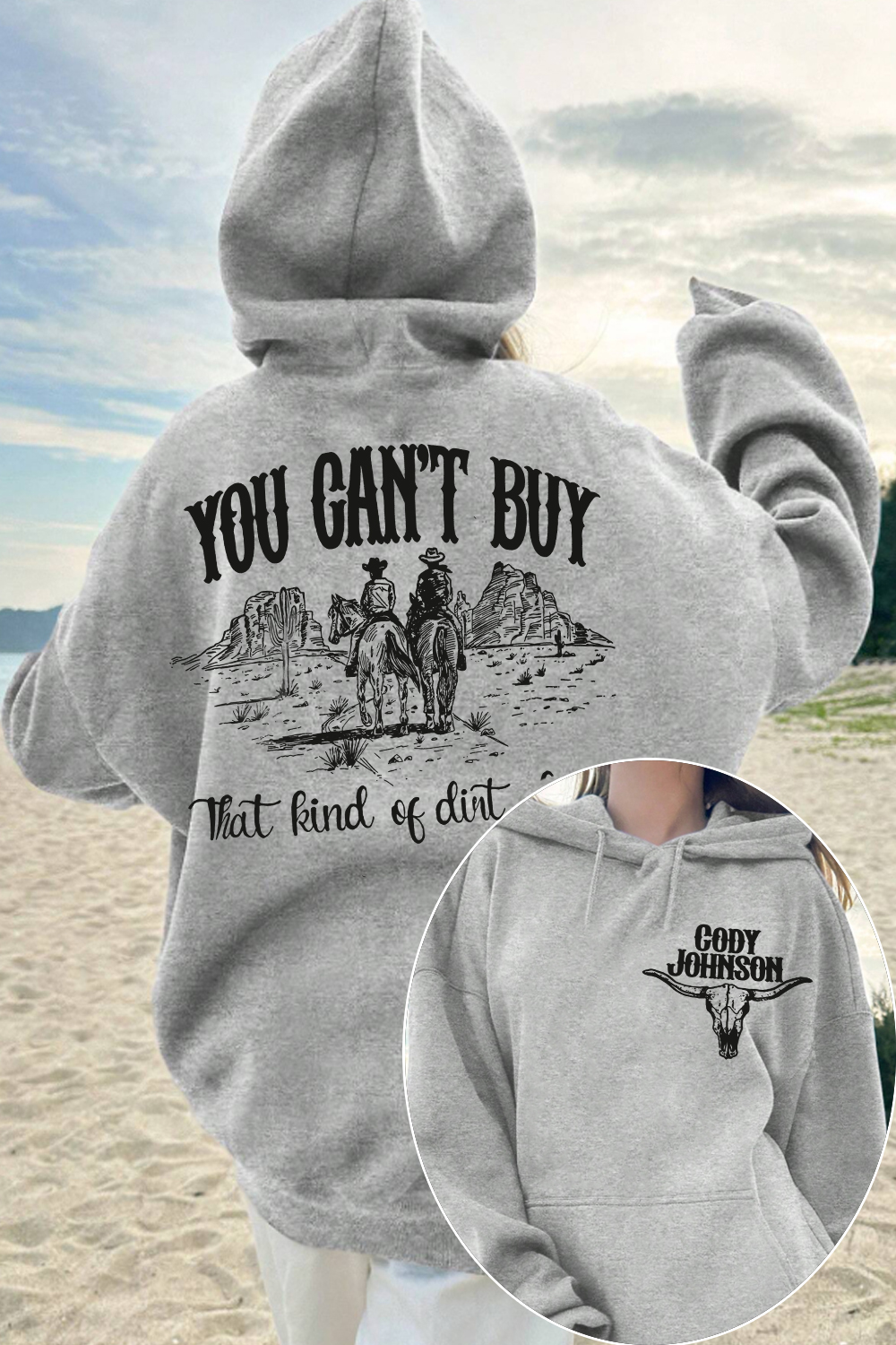 cody johnson women hoodie