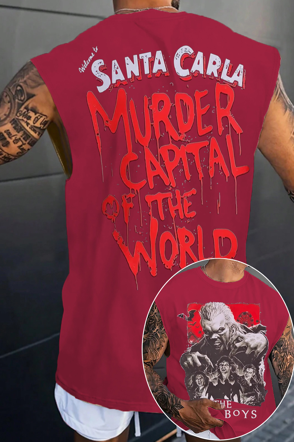 thelostboys Men's vest