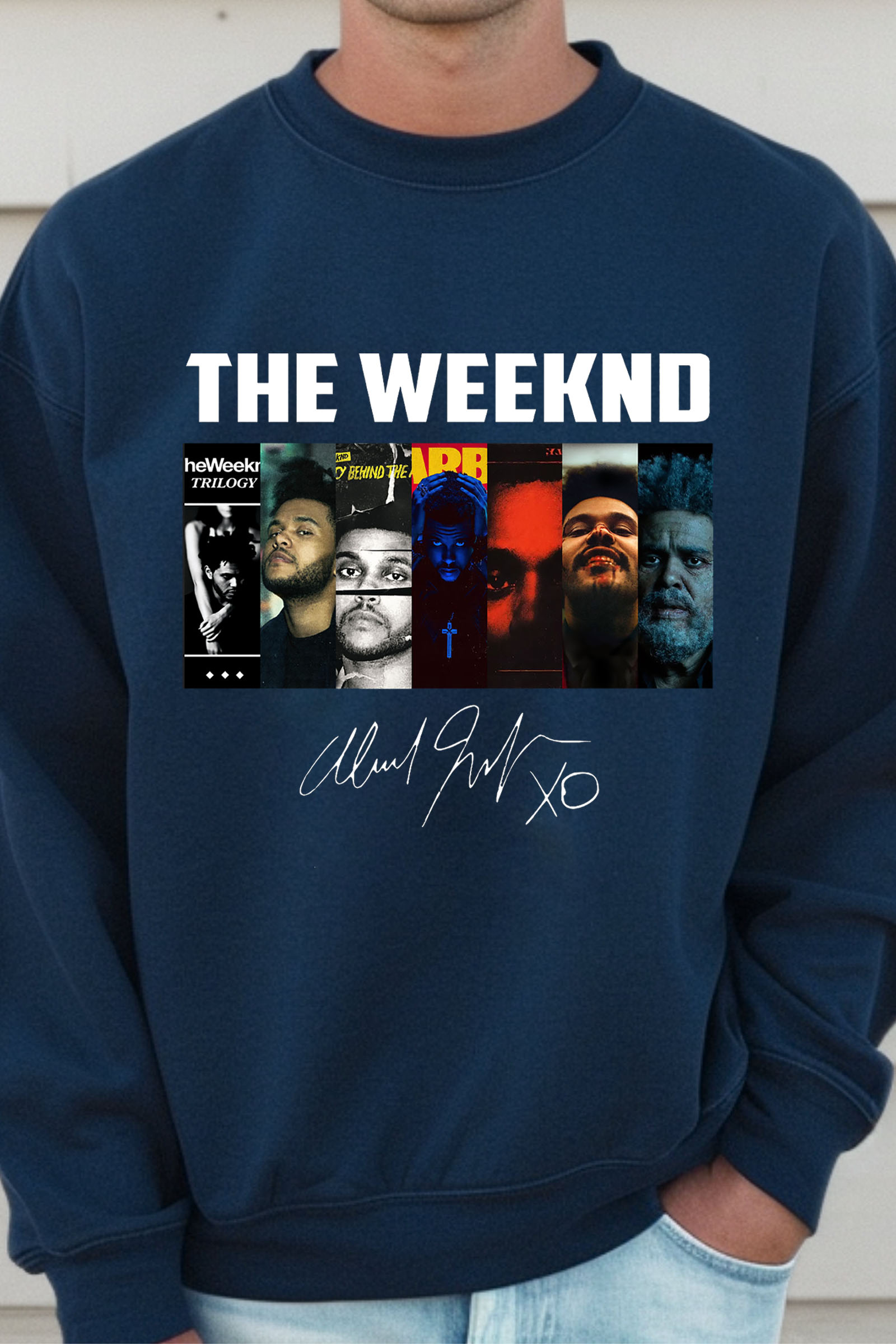 The Weeknd Albums Collection Shirt, Vintage The Weeknd Signature Men Shirt 1
