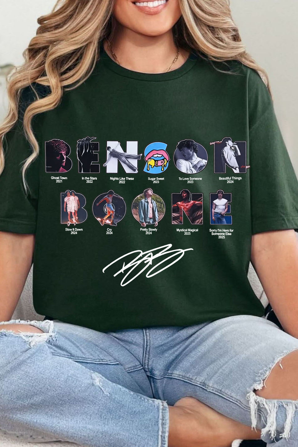 American Heart 🇺🇸  Printed Women's Tee