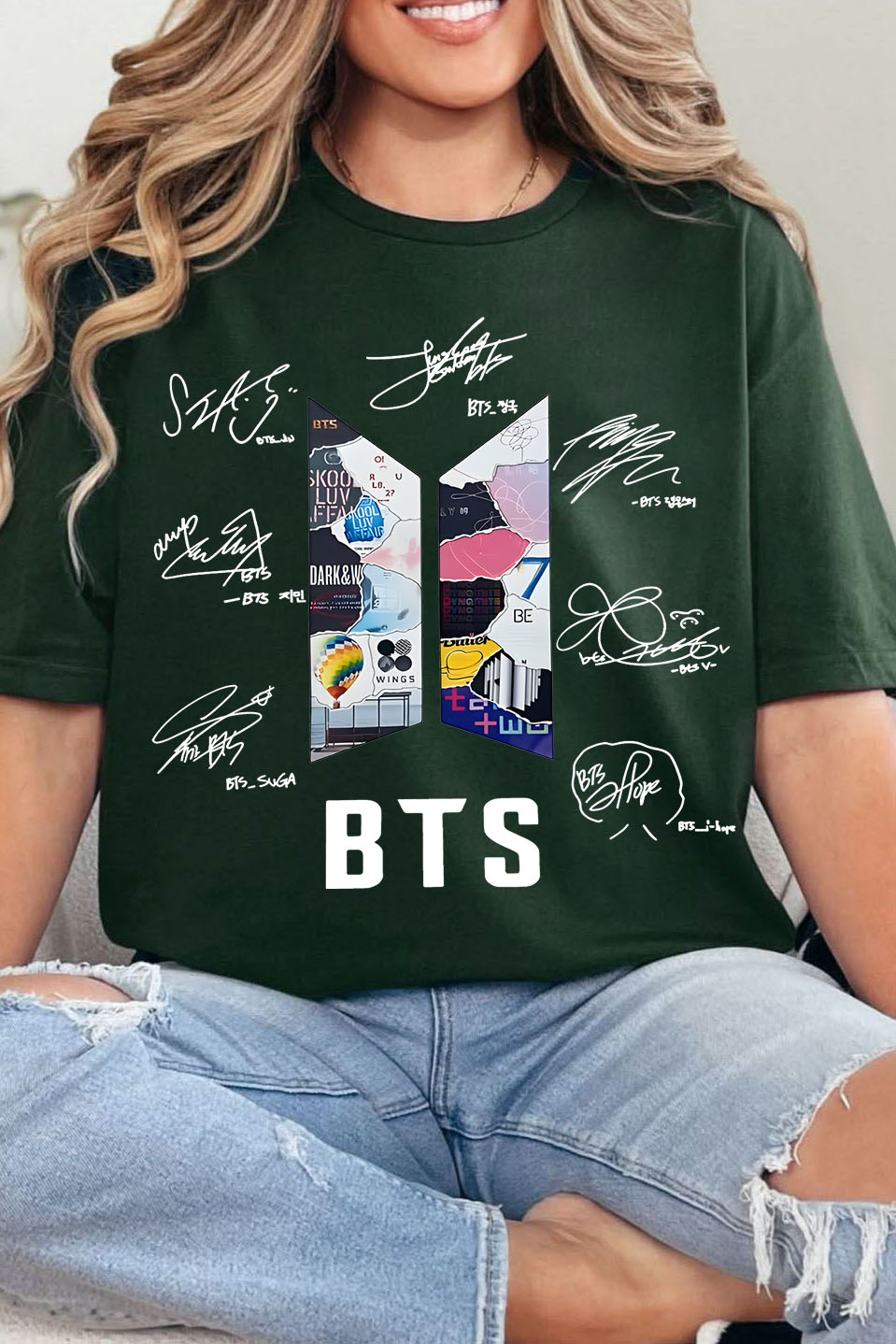 Happy 12th Anniversary BTS Short-sleeved T-shirt