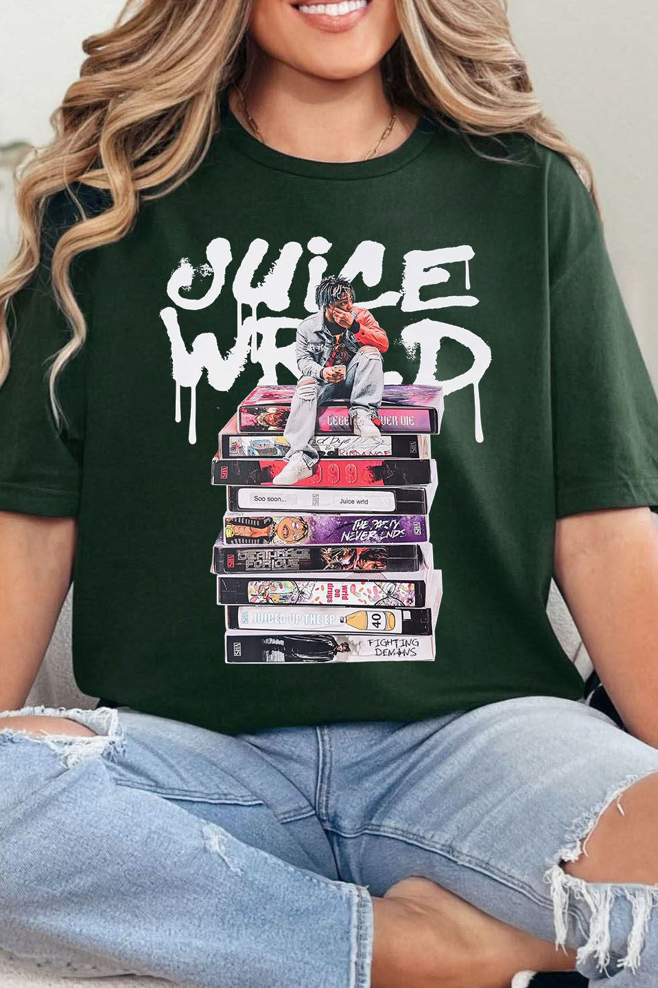 Juicewrld crew neck T-shirt