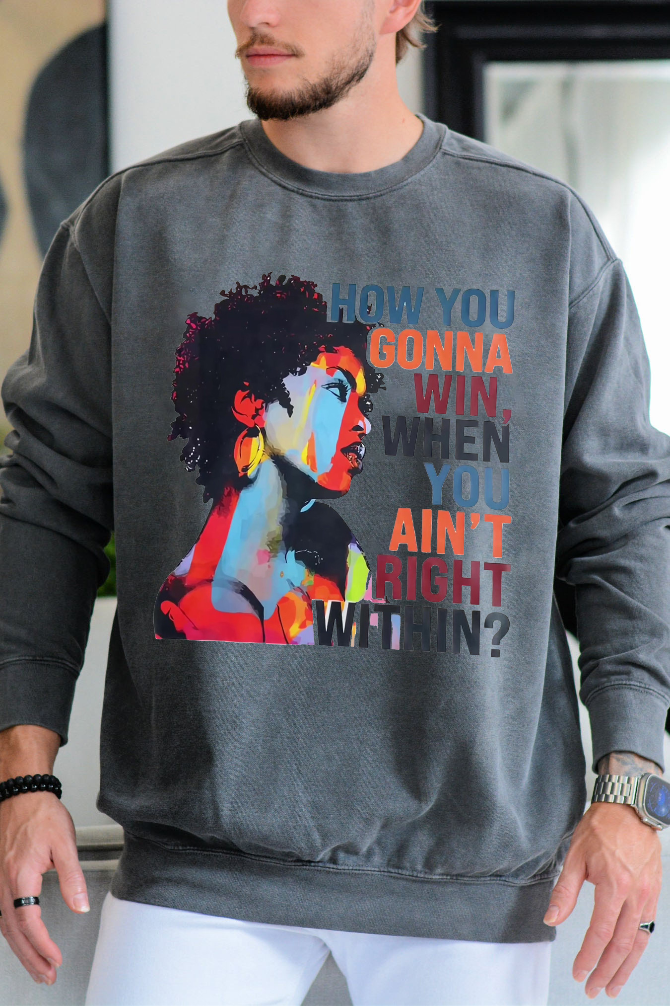 Lauryn Hill soul Men's Sweatshirt