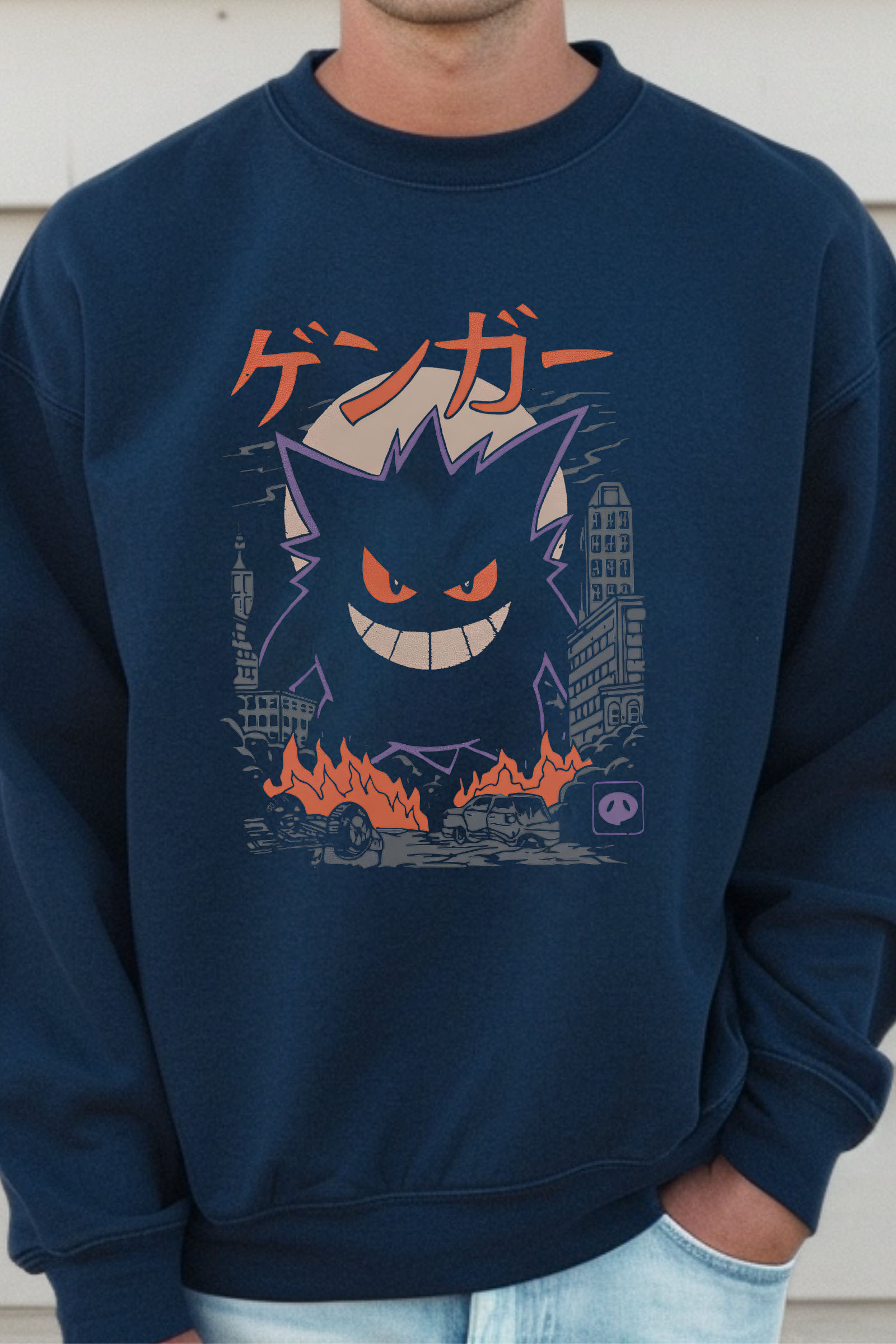 Gangar Pokemon Vingtage Shirt Sweatshirts