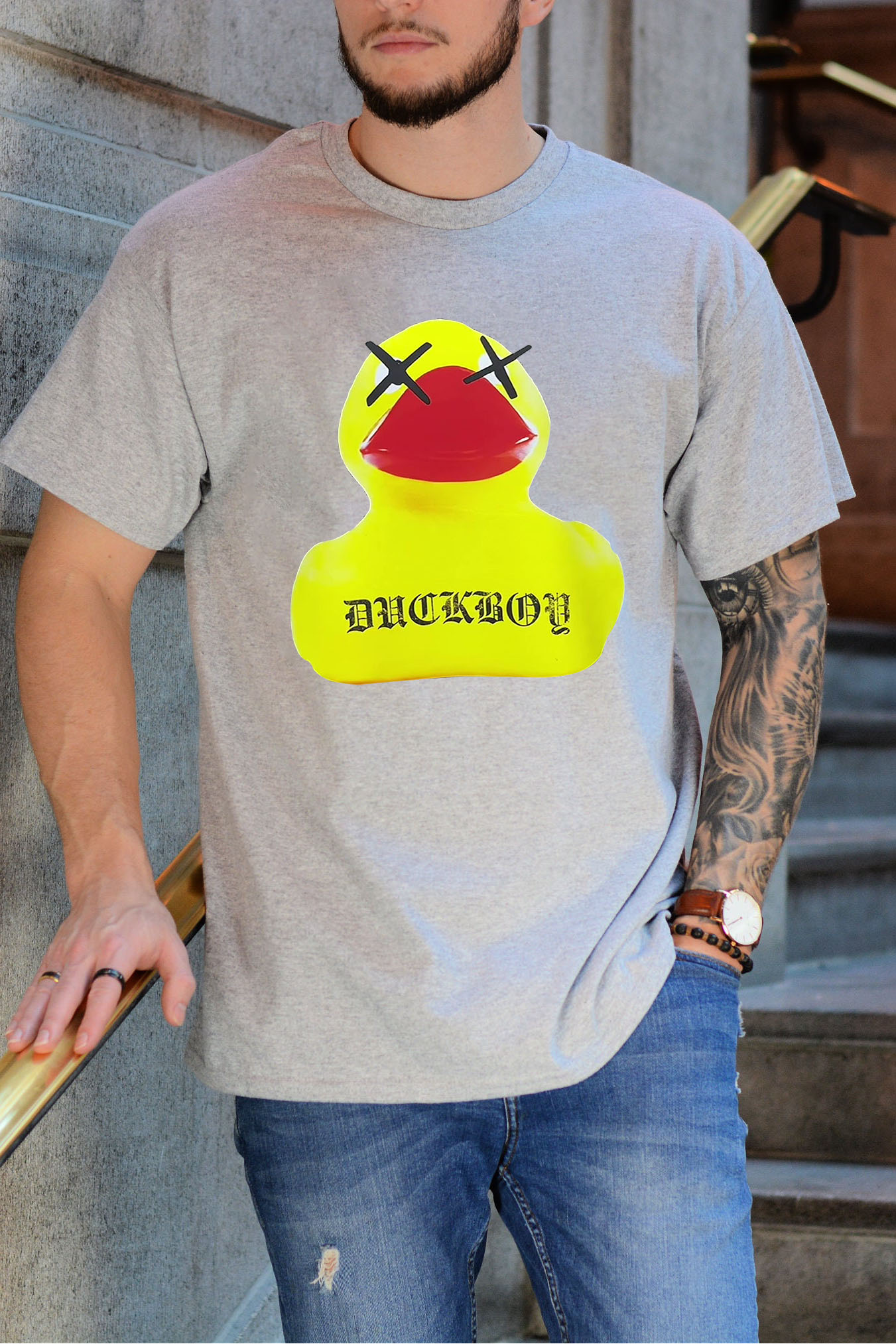 $uicideboy$ duck men's print t-shirt