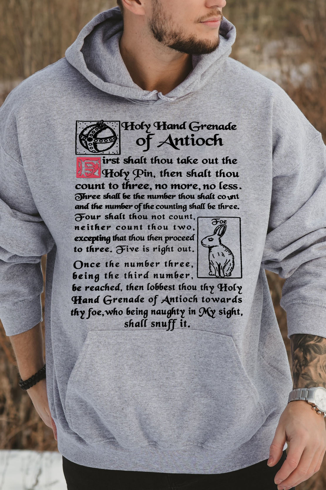 1 2 … 5 🤣 Montypython Hoodie