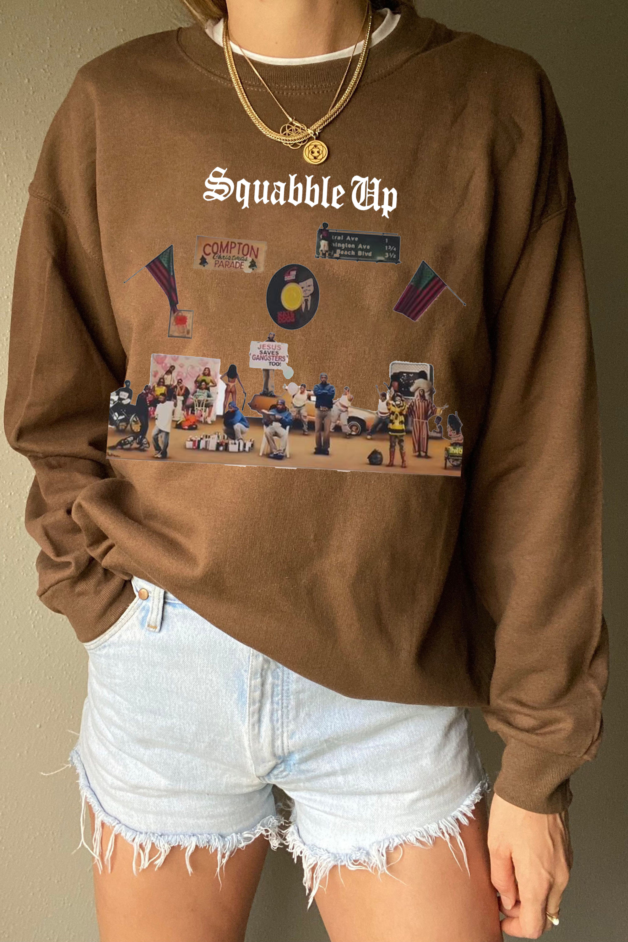 Kendrick casual round Sweatshirt For Women