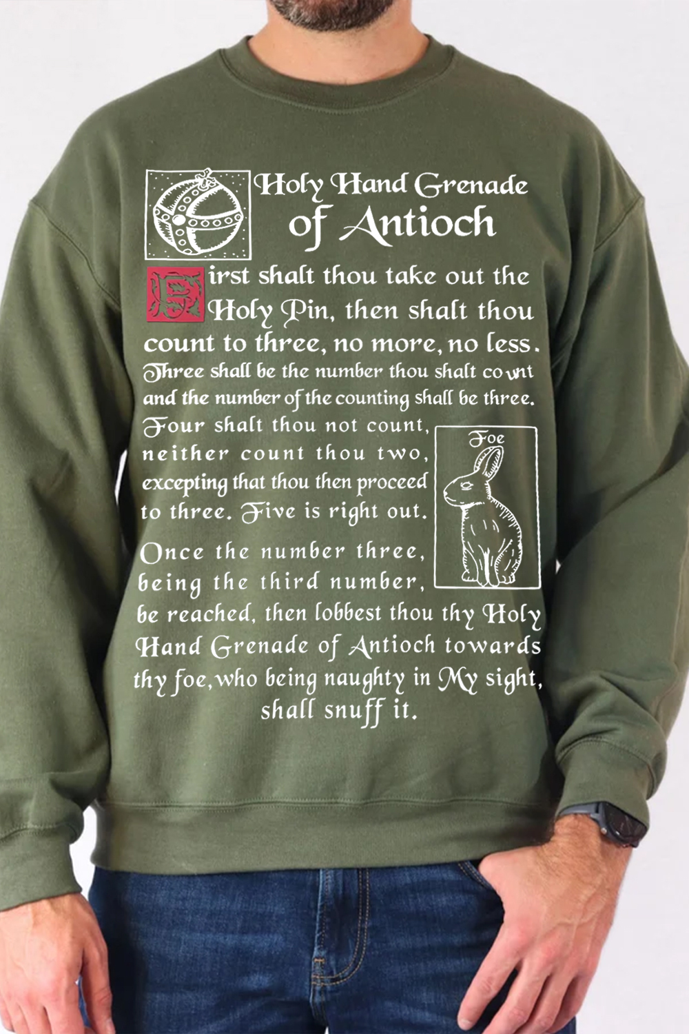 1 2 … 5 🤣 Montypython Sweatshirt