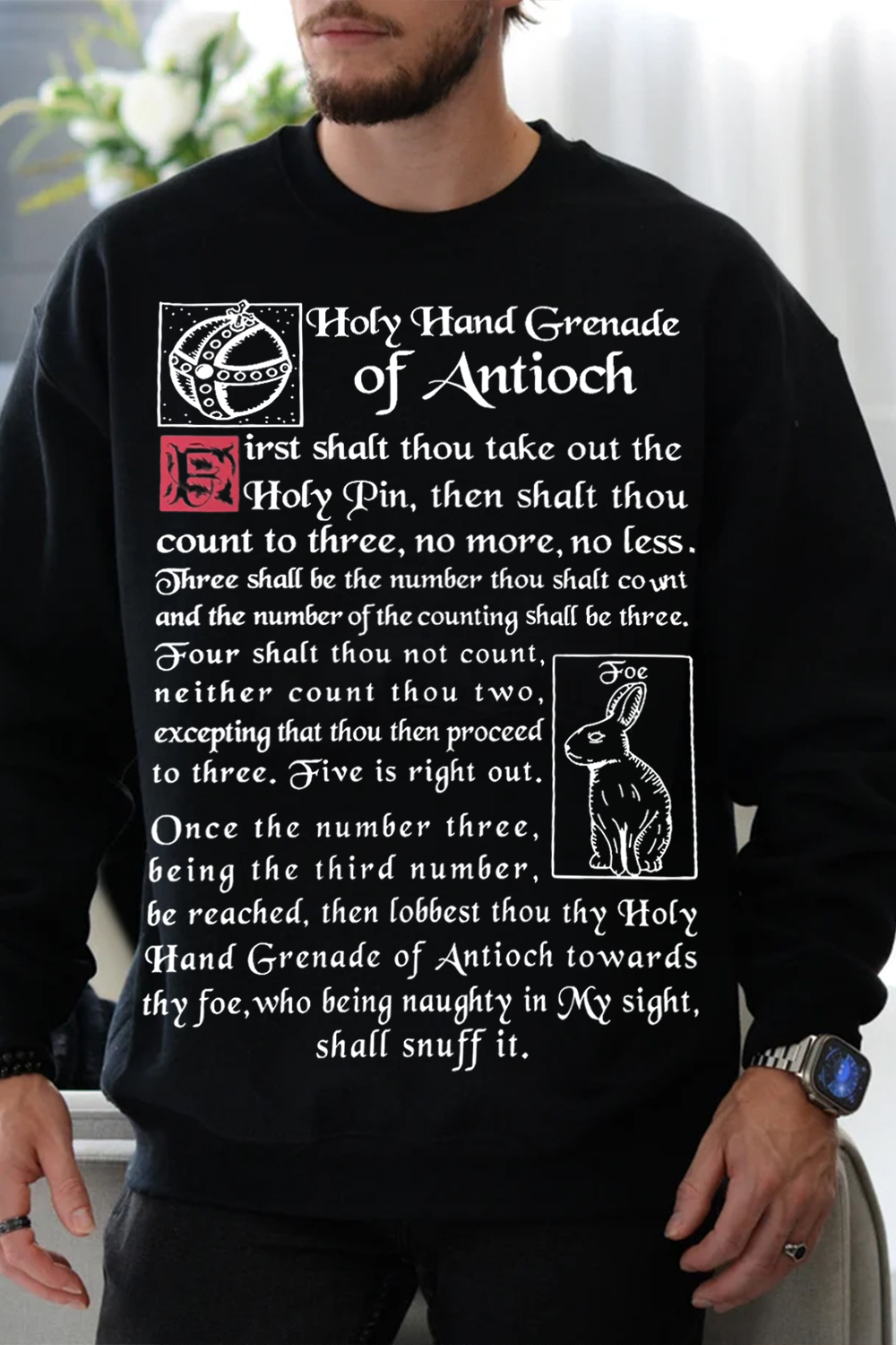1 2 … 5 🤣 Montypython Sweatshirt