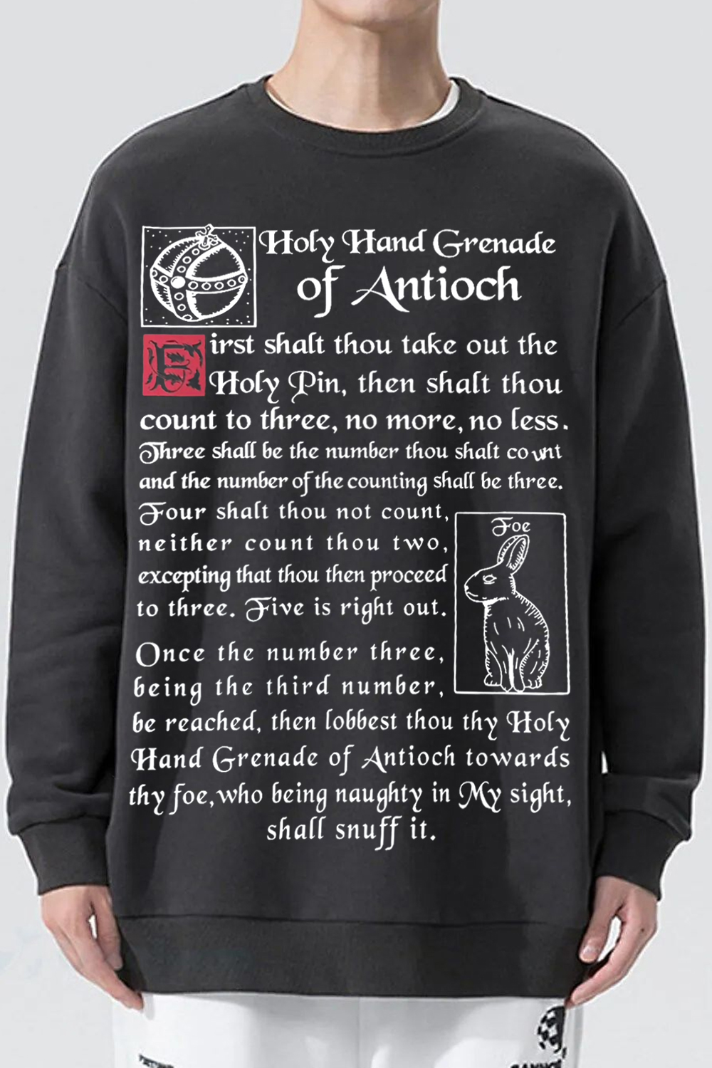 1 2 … 5 🤣 Montypython Sweatshirt