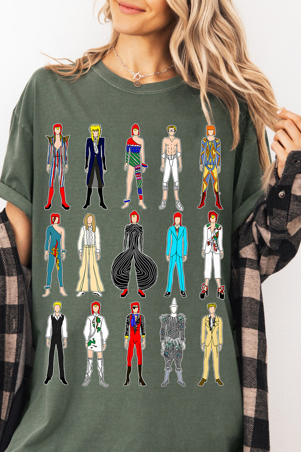 David Bowie Characters T-Shirt