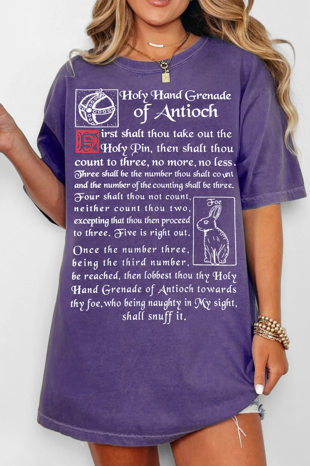 1 2 … 5 🤣 Montypython Women's Tee