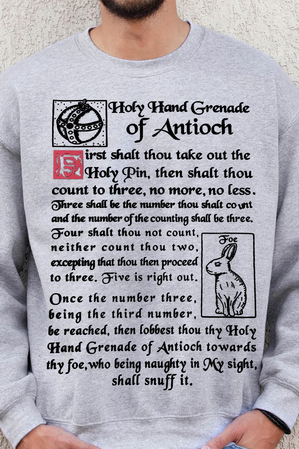 1 2 … 5 🤣 Montypython Sweatshirt