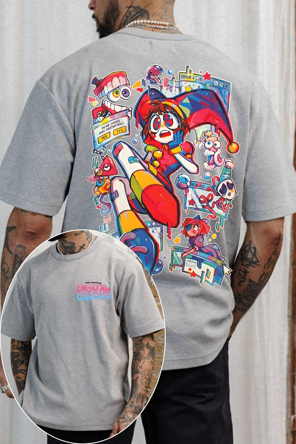The Amazing Digital Circus Men's T-Shirt