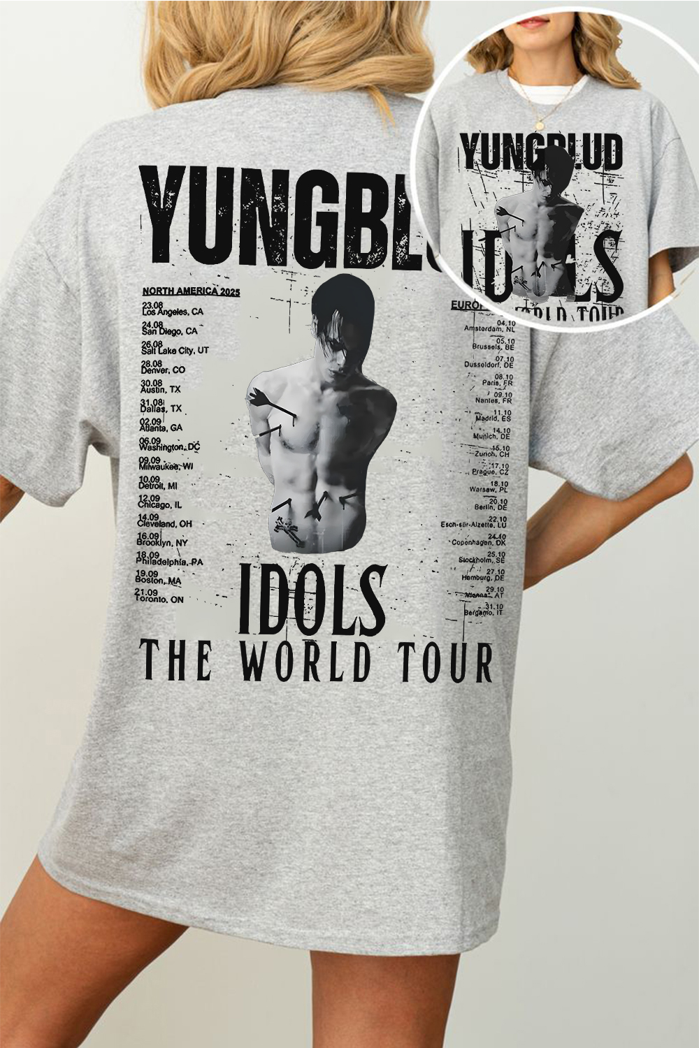 yungblud style  women shirt