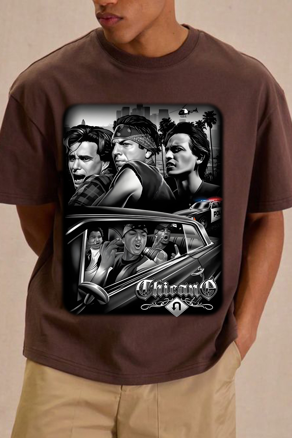 Chicano U Turn T Shirt