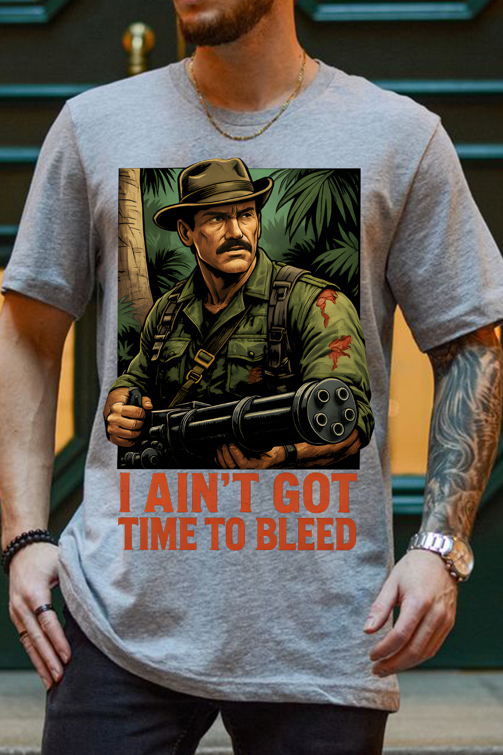 Predator “I Ain’t Got Time to Bleed” T-Shirt