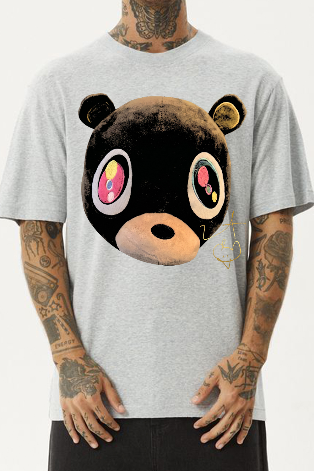 Kanye Graduation Bear Face T-Shirt