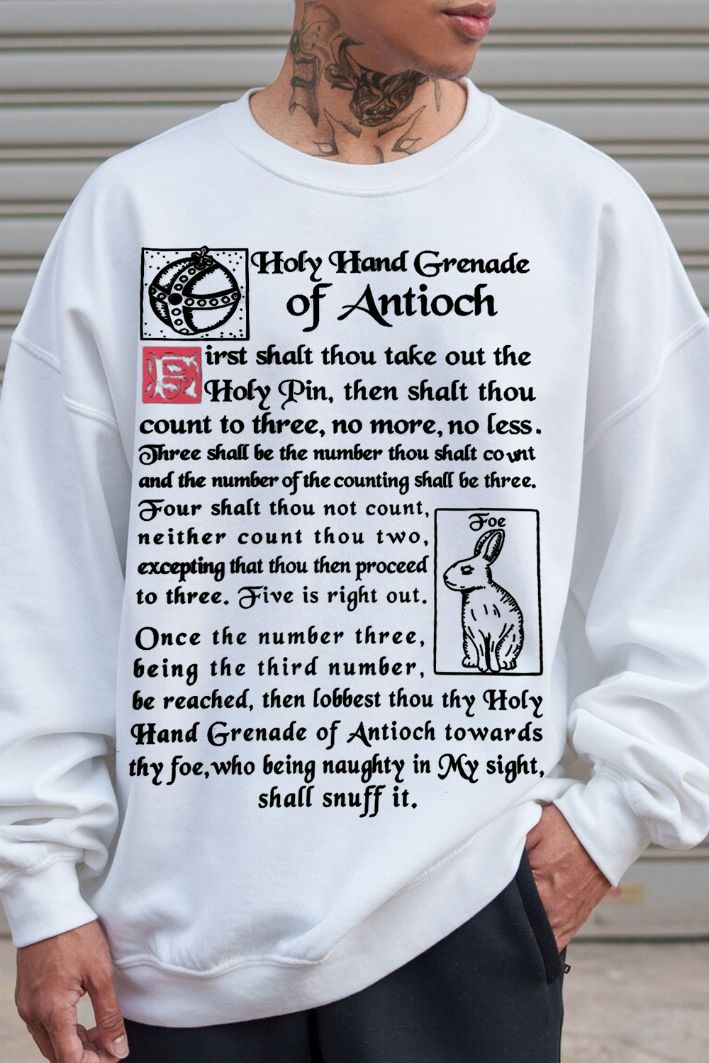 1 2 … 5 🤣 Montypython Sweatshirt