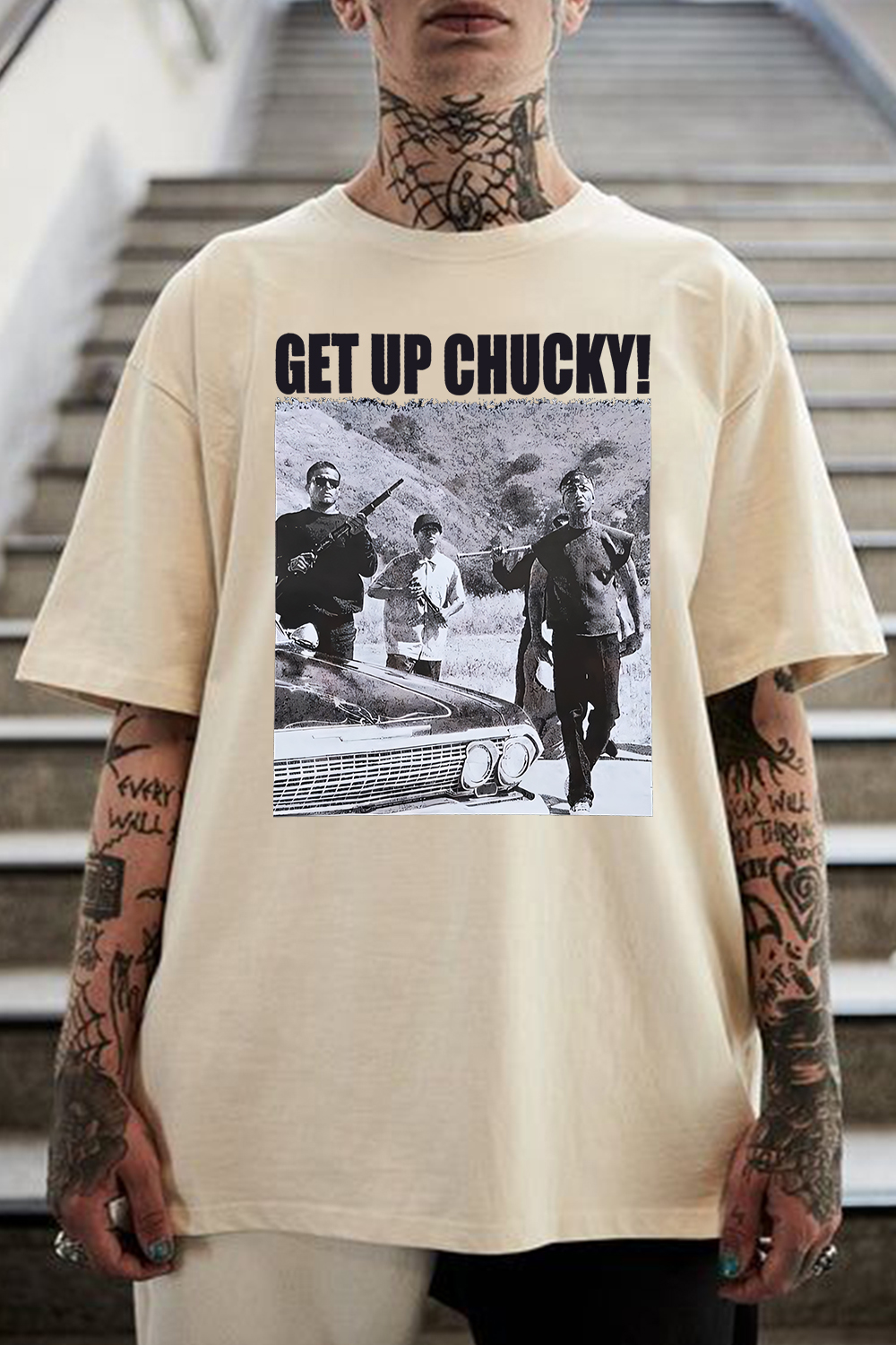 GET up, Chucky T-Shirt