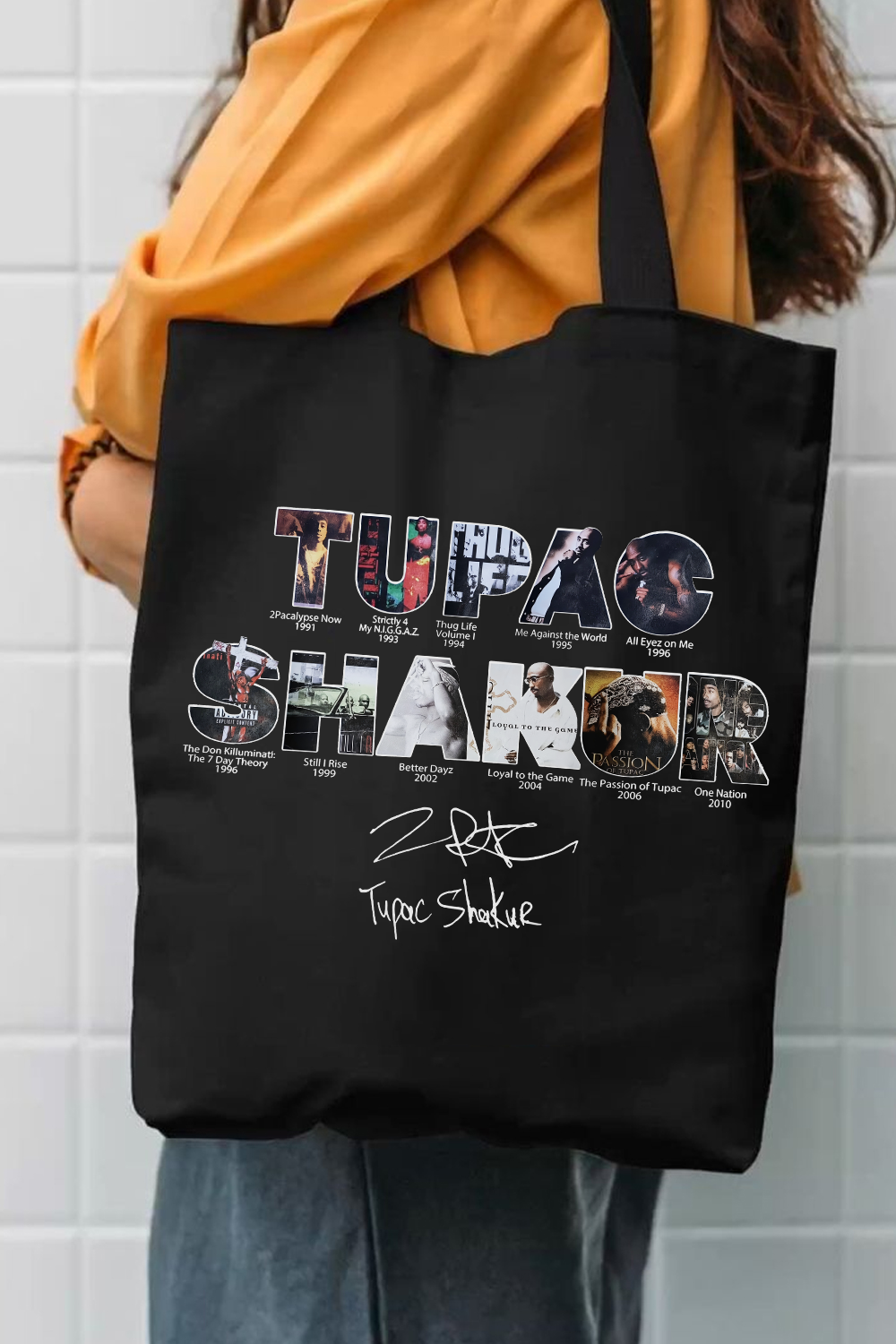 2PACS HAKUR ALBUM Canvas Bag