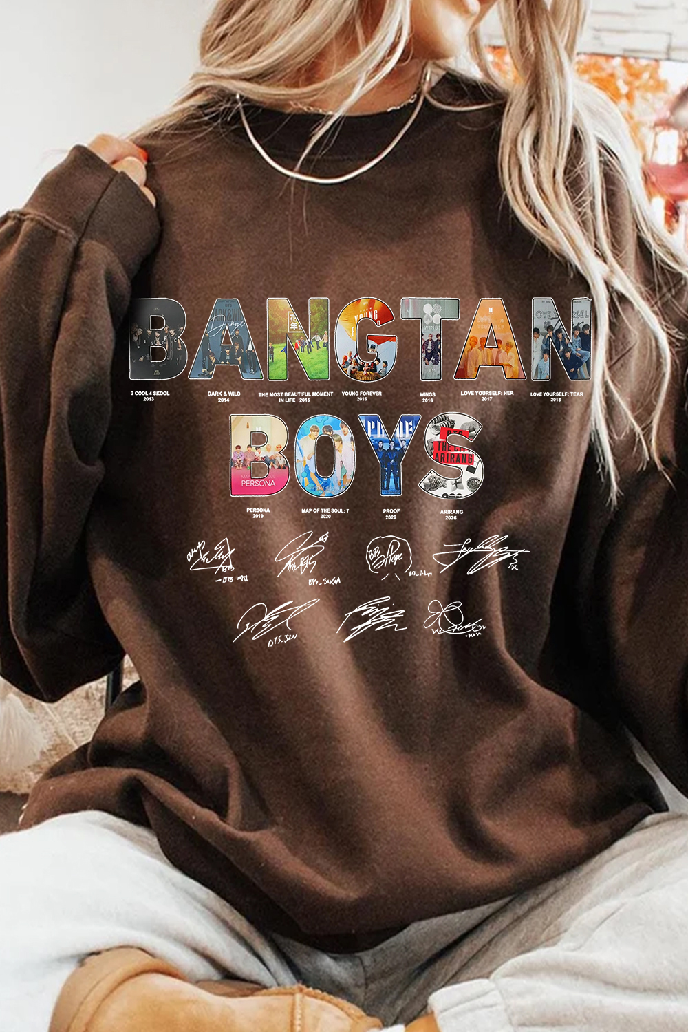 BTS Bangtanboys Sweatshirt