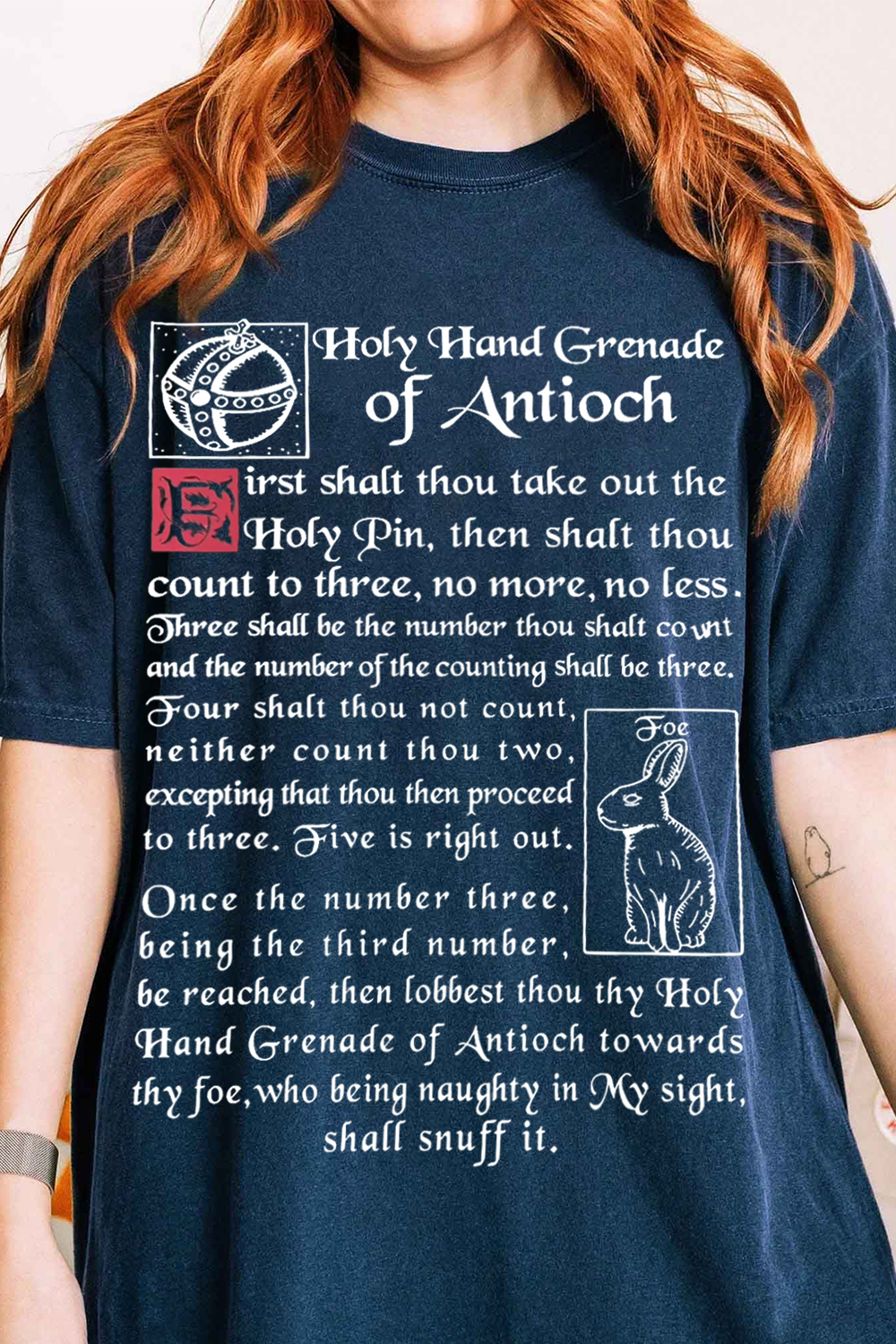 1 2 … 5 🤣 Montypython Women's Tee