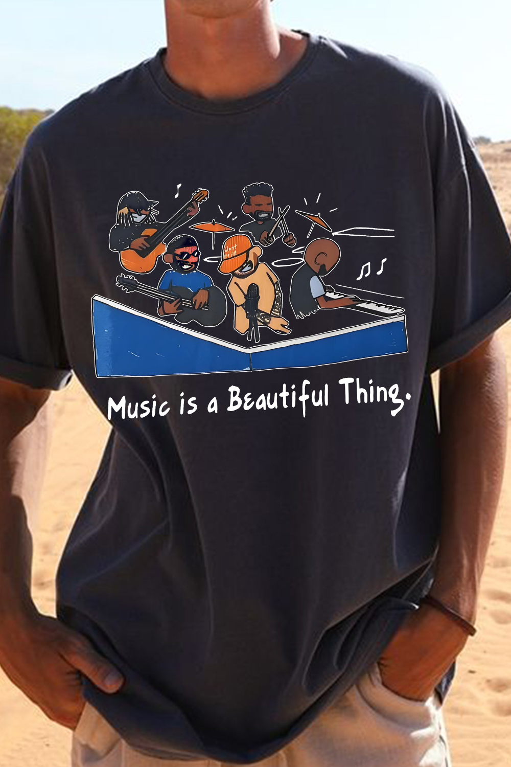 Mac tiny desk tshirt