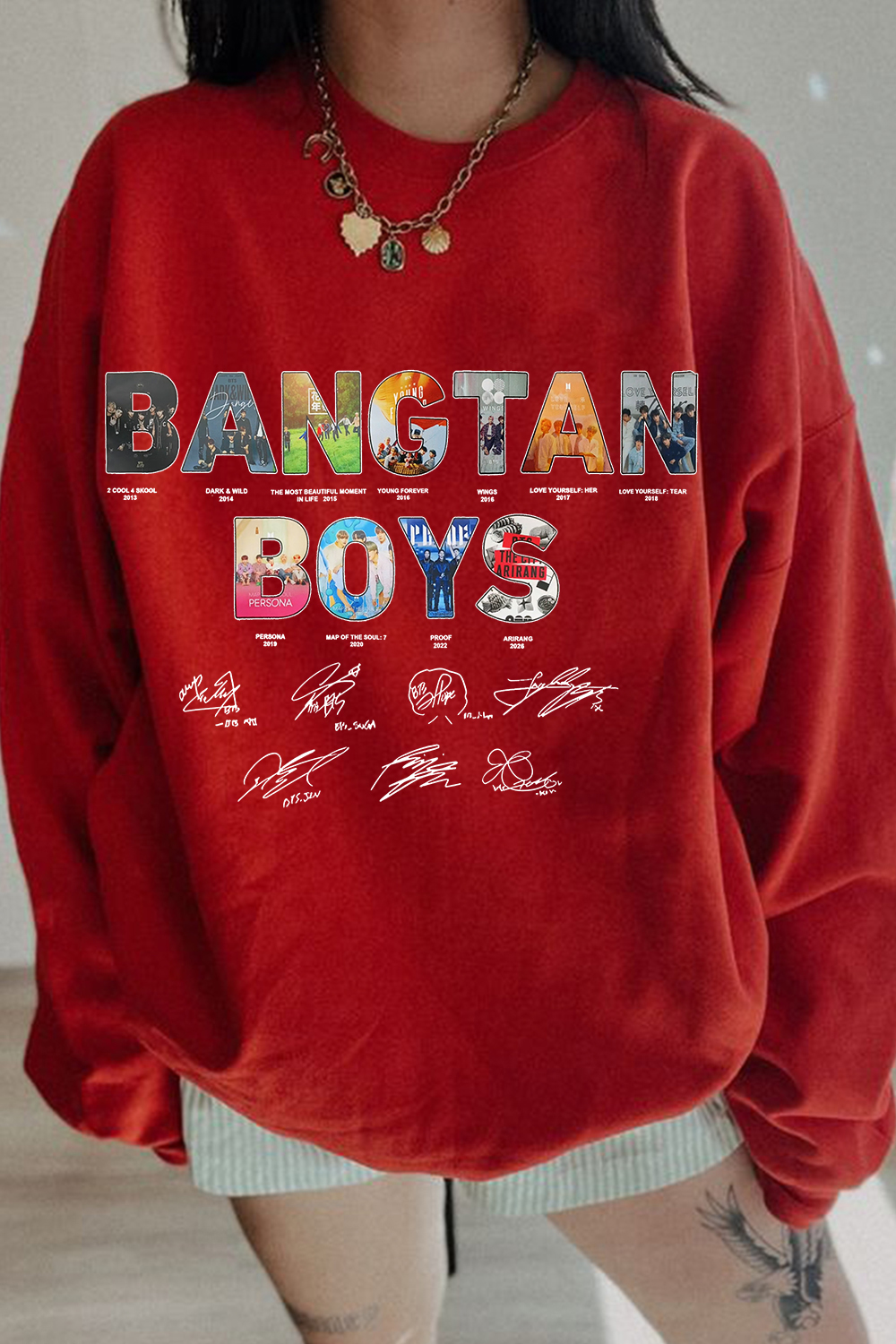 BTS Bangtanboys Sweatshirt
