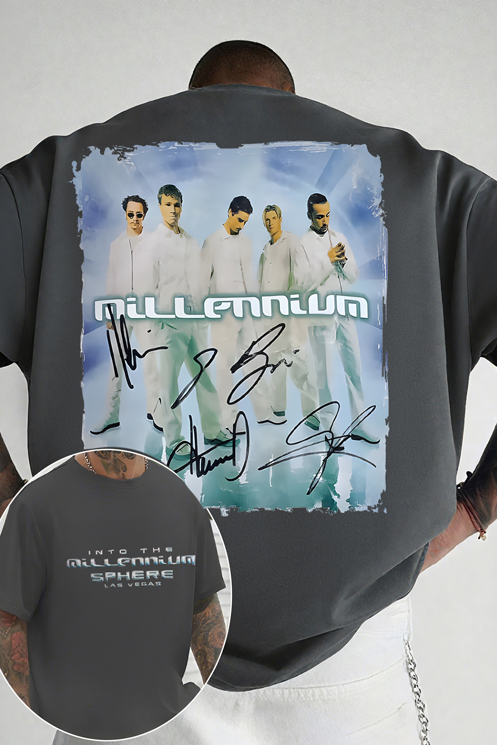 BSB Millennium tour  bboys tee