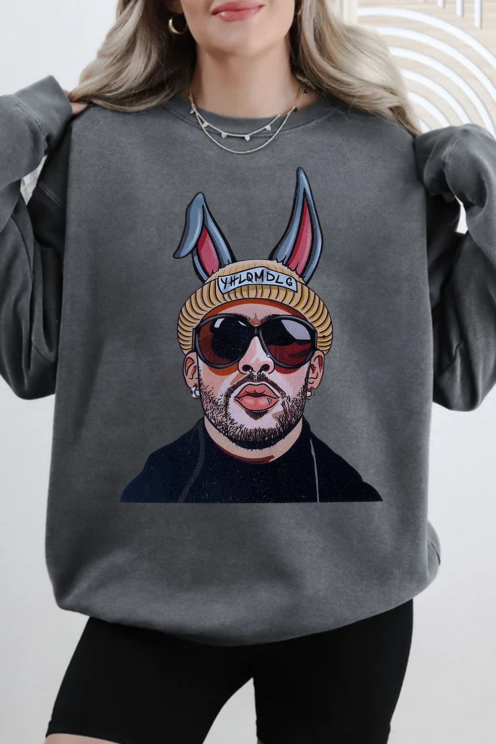 badbunny fans sweatshirt