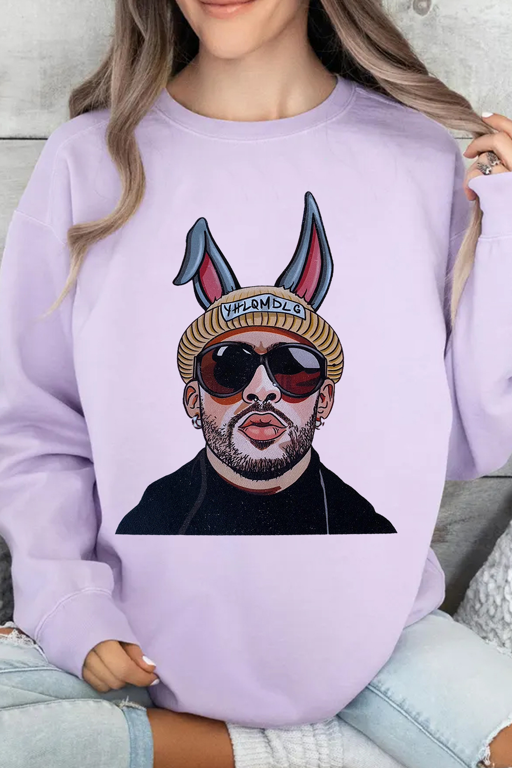 badbunny fans sweatshirt