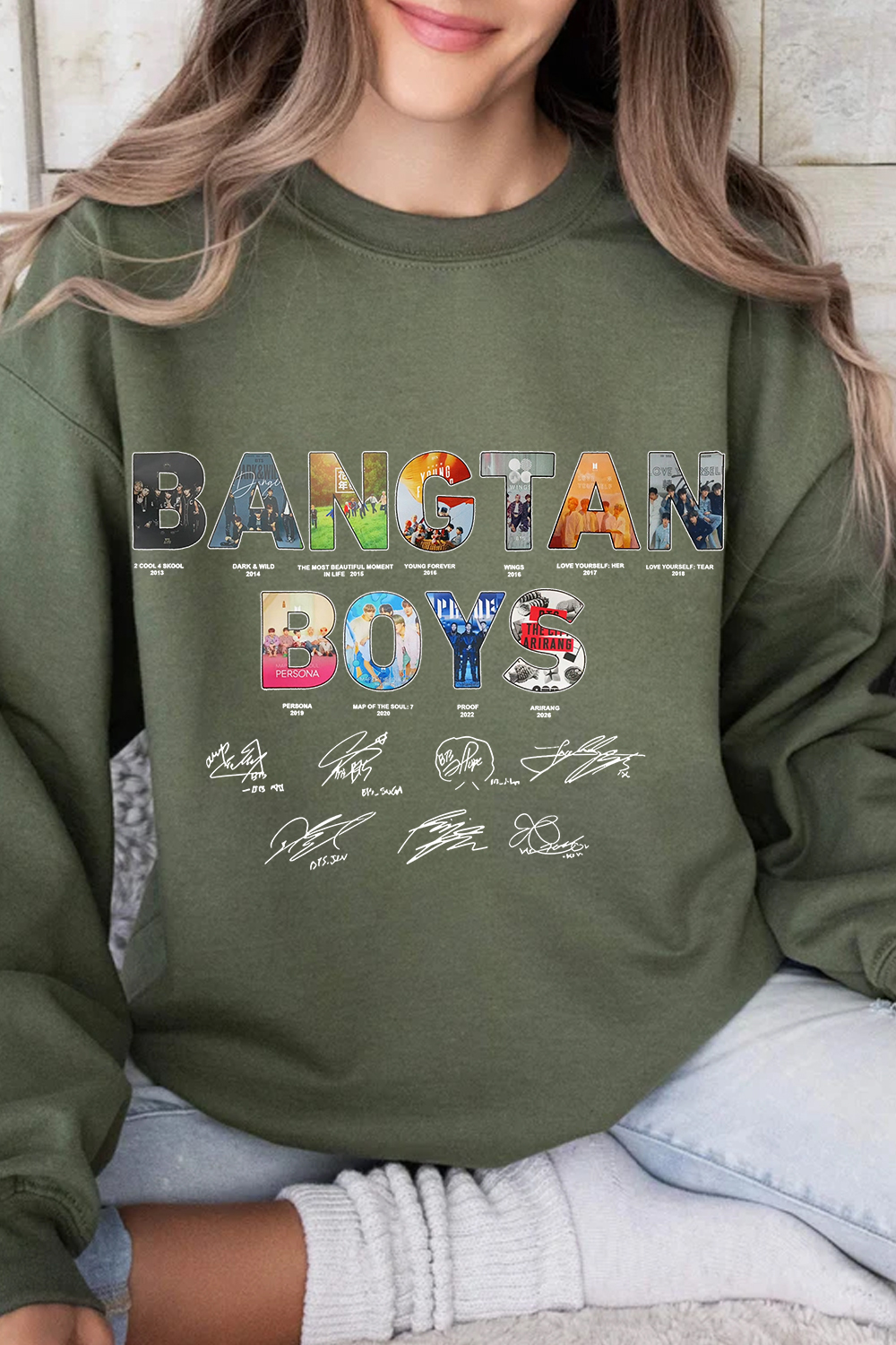 BTS Bangtanboys Sweatshirt
