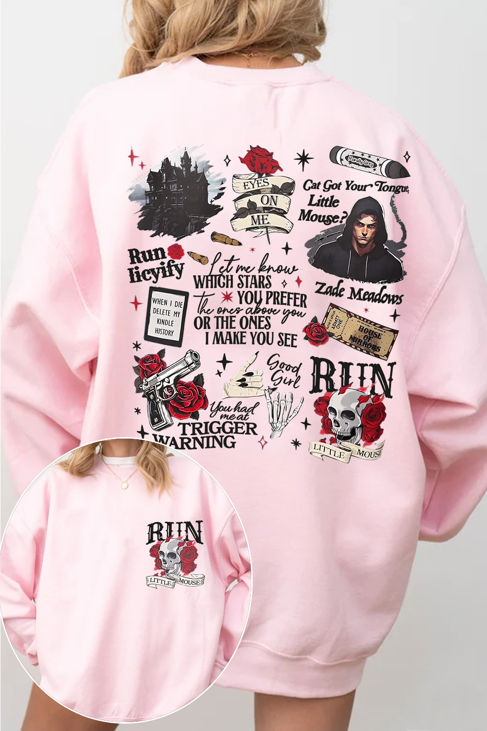 darkromance women's sweatshirt