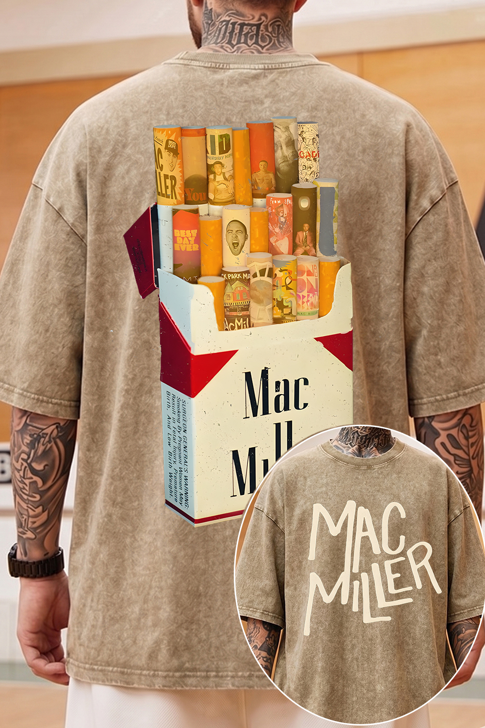 Mac Miller Washed Cotton Tee