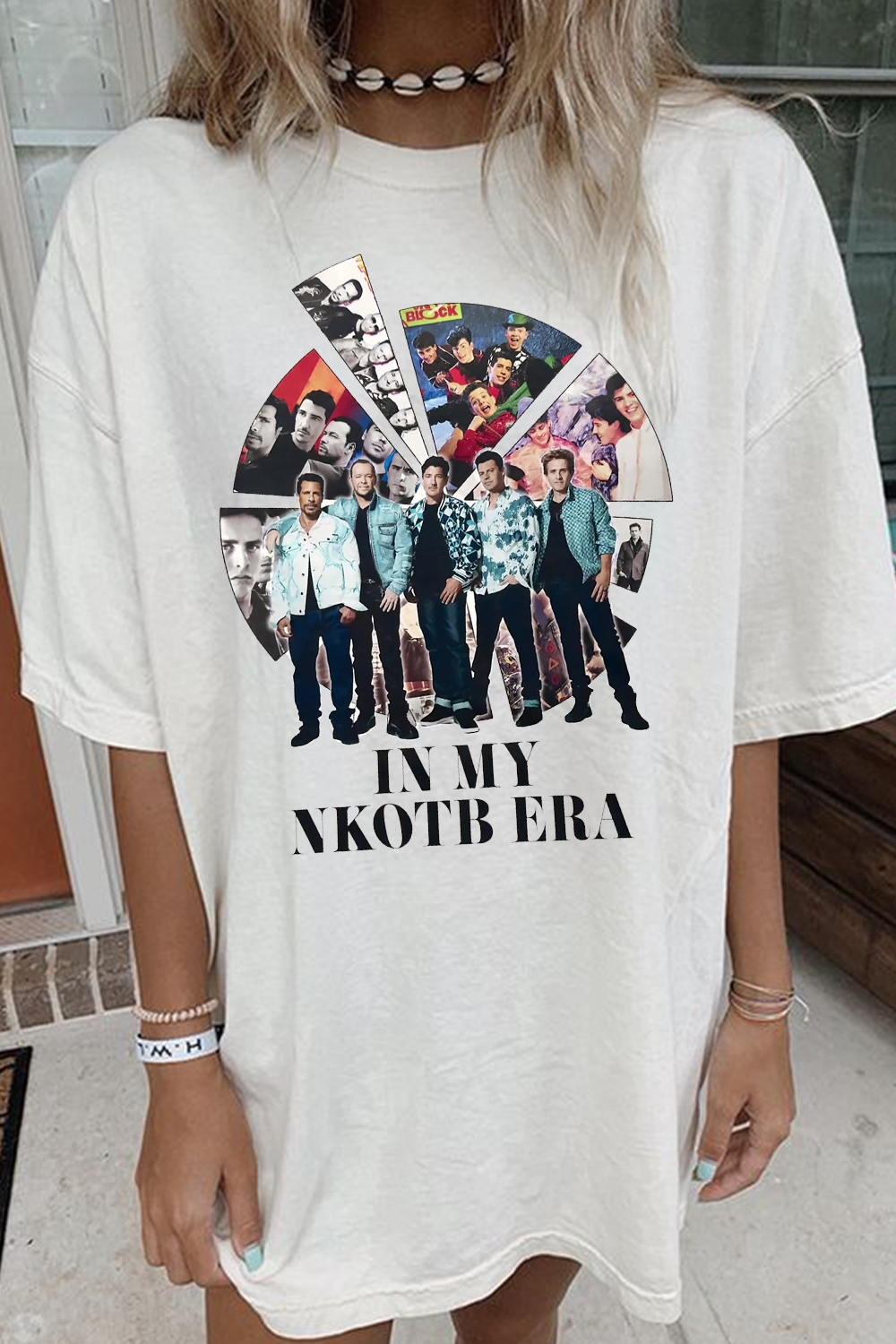 nkotb short sleeve loose t-shirt