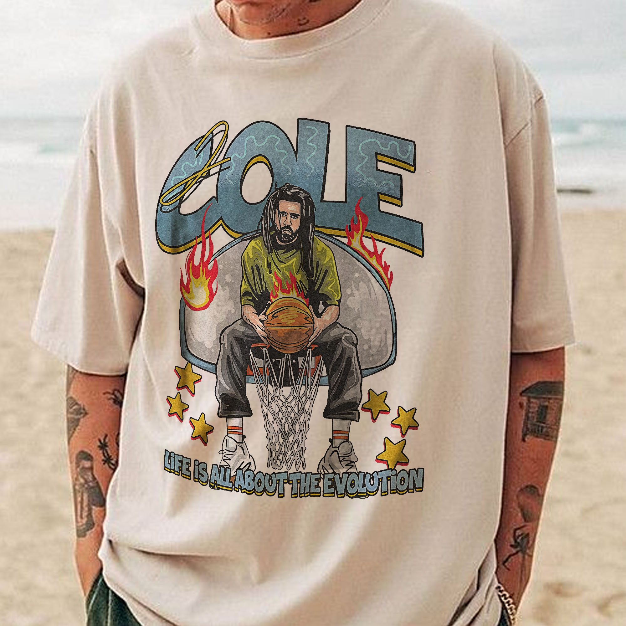 J Cole Life Is All About The Evolution �C Sweatshirt