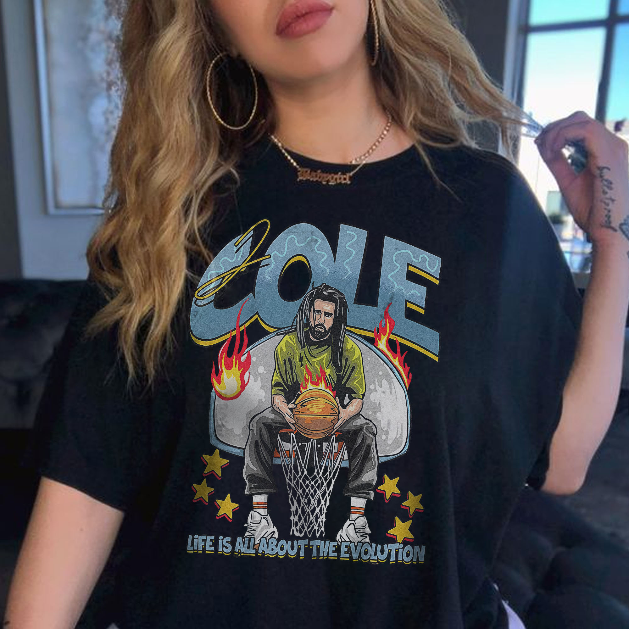 J Cole Life Is All About The Evolution �C Sweatshirt