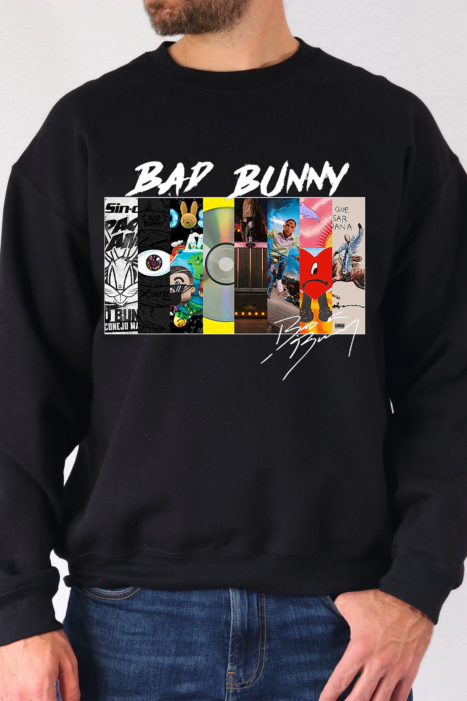Bad Bunny Signature Men Sweatshirt