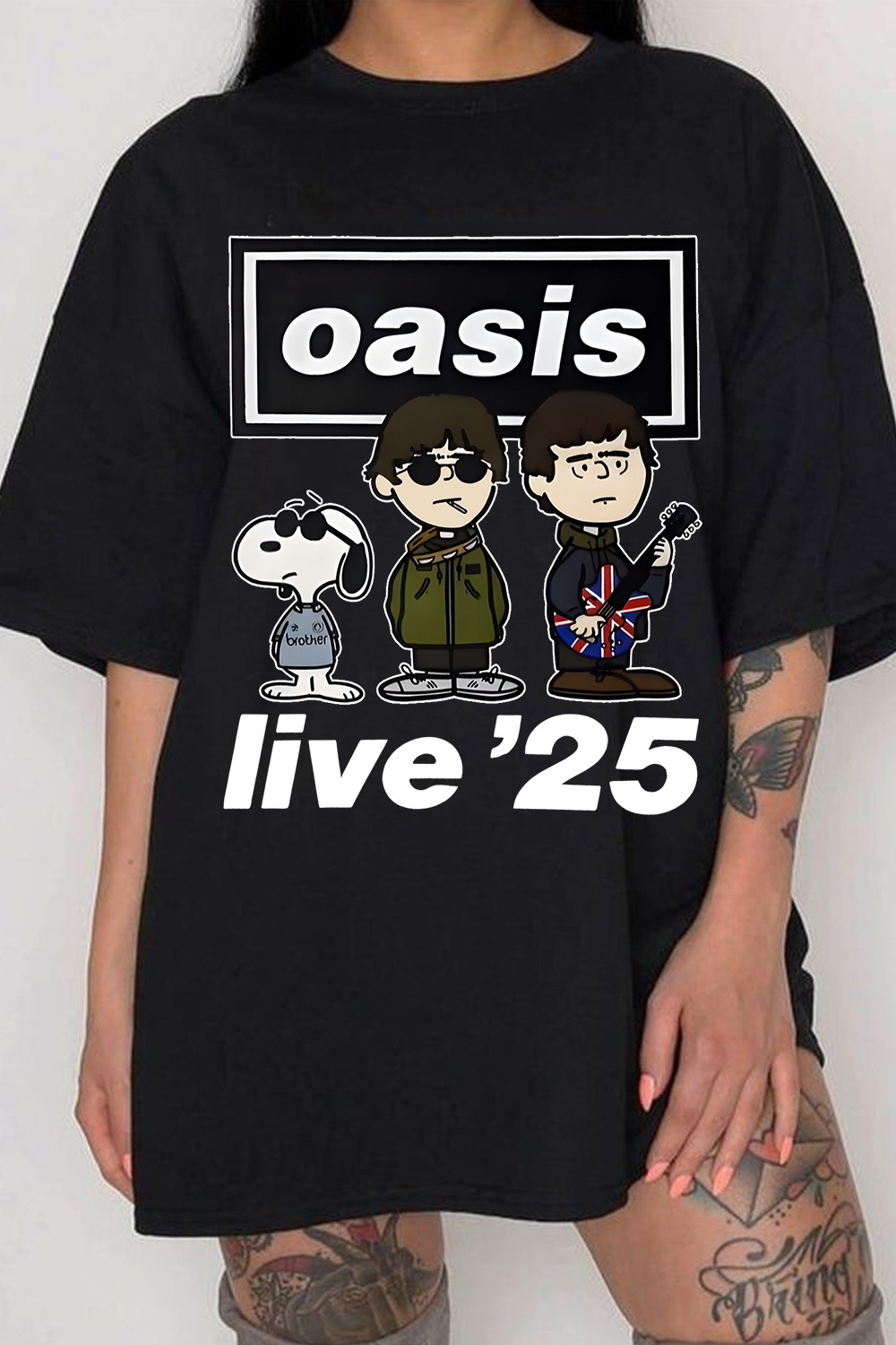 Snoopy x oasis women's tee