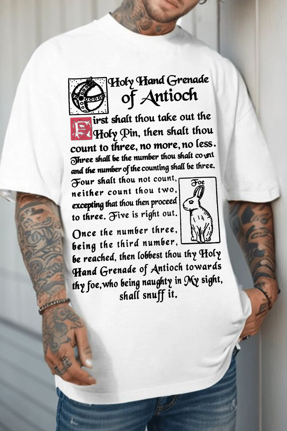 1 2 … 5 🤣 Montypython Tee