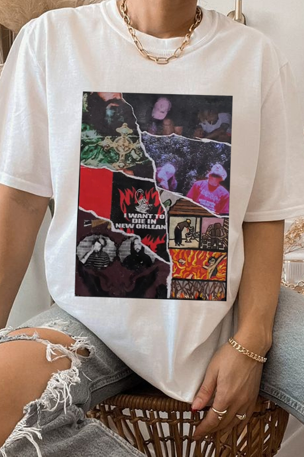 $uicideboy$ poster short-sleeved T-shirt