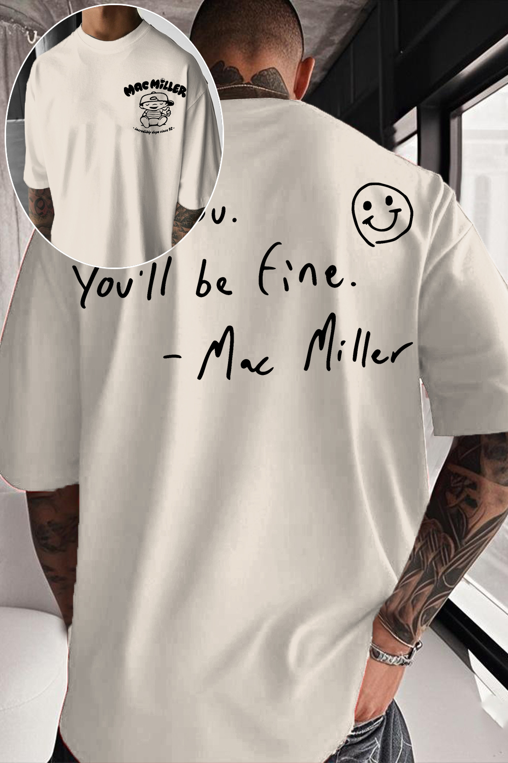 Mac Miller Be You You'll Be Fine Tee