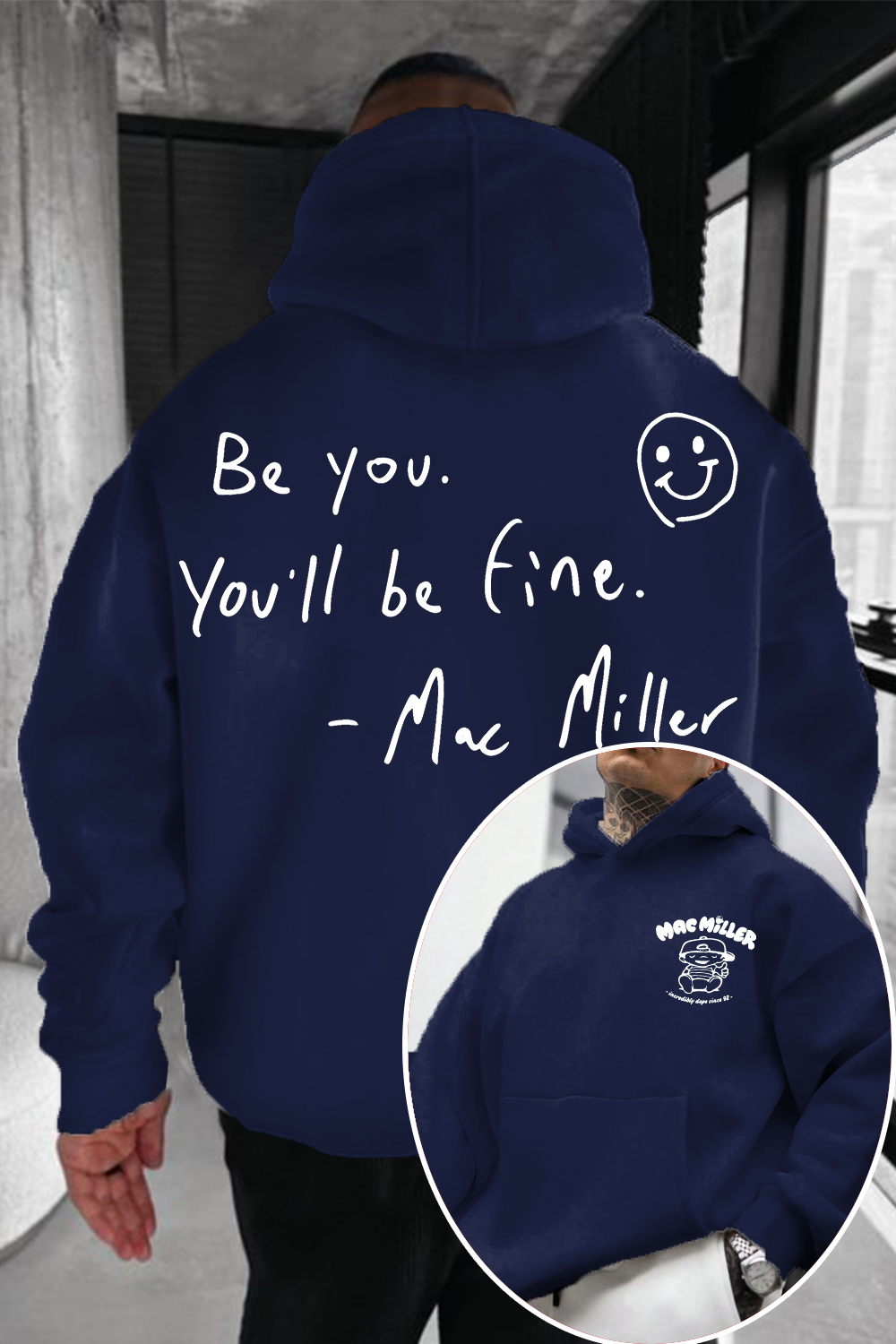 Mac Miller Be You You'll Be Fine Hoodie