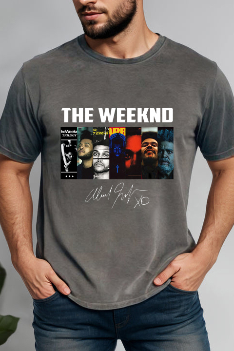 The Weeknd Albums Collection Shirt, Vintage The Weeknd Men Shirt