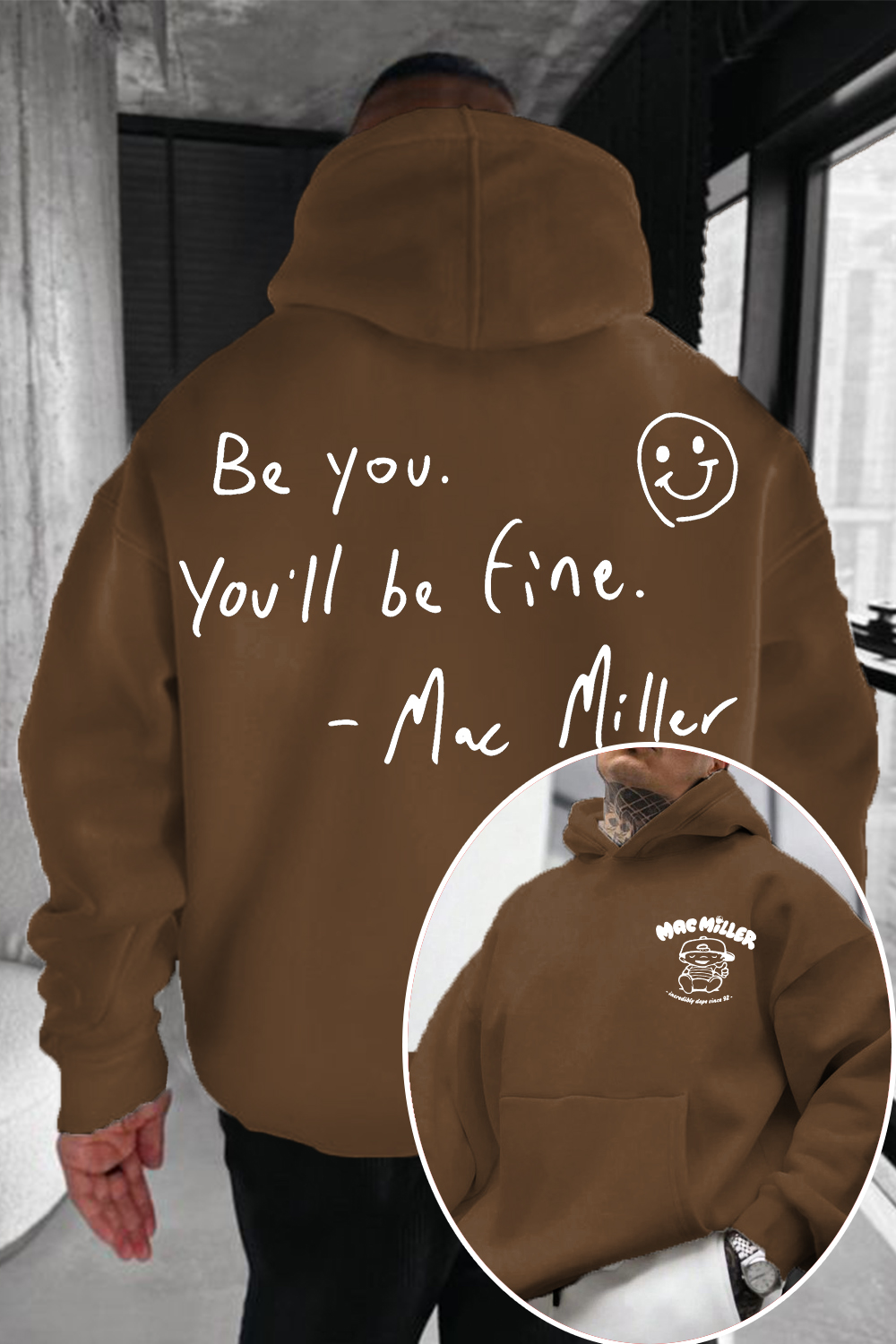 Mac Miller Be You You'll Be Fine Hoodie