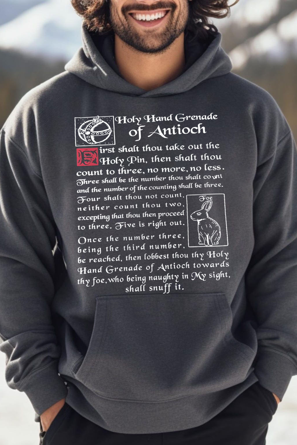 1 2 … 5 🤣 Montypython Hoodie