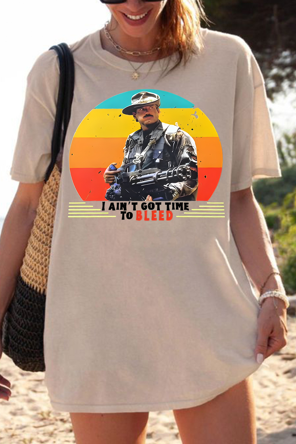 predator arnoldschwarzengegger women tee