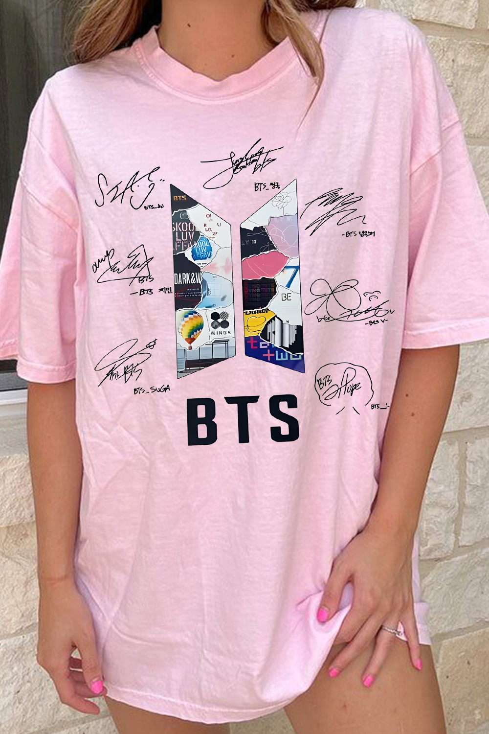 Happy 12th Anniversary BTS Short-sleeved T-shirt