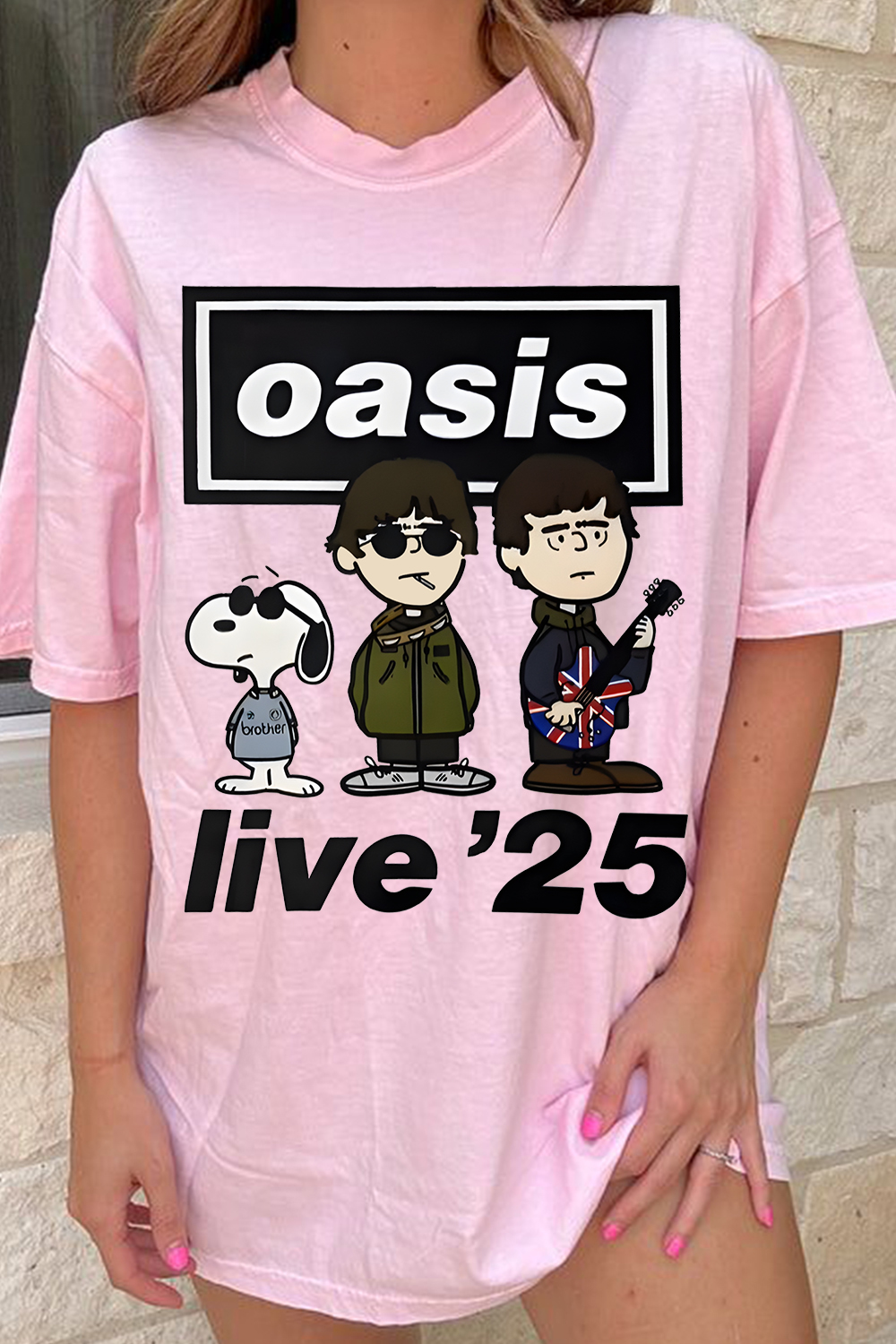 Snoopy x oasis women's tee